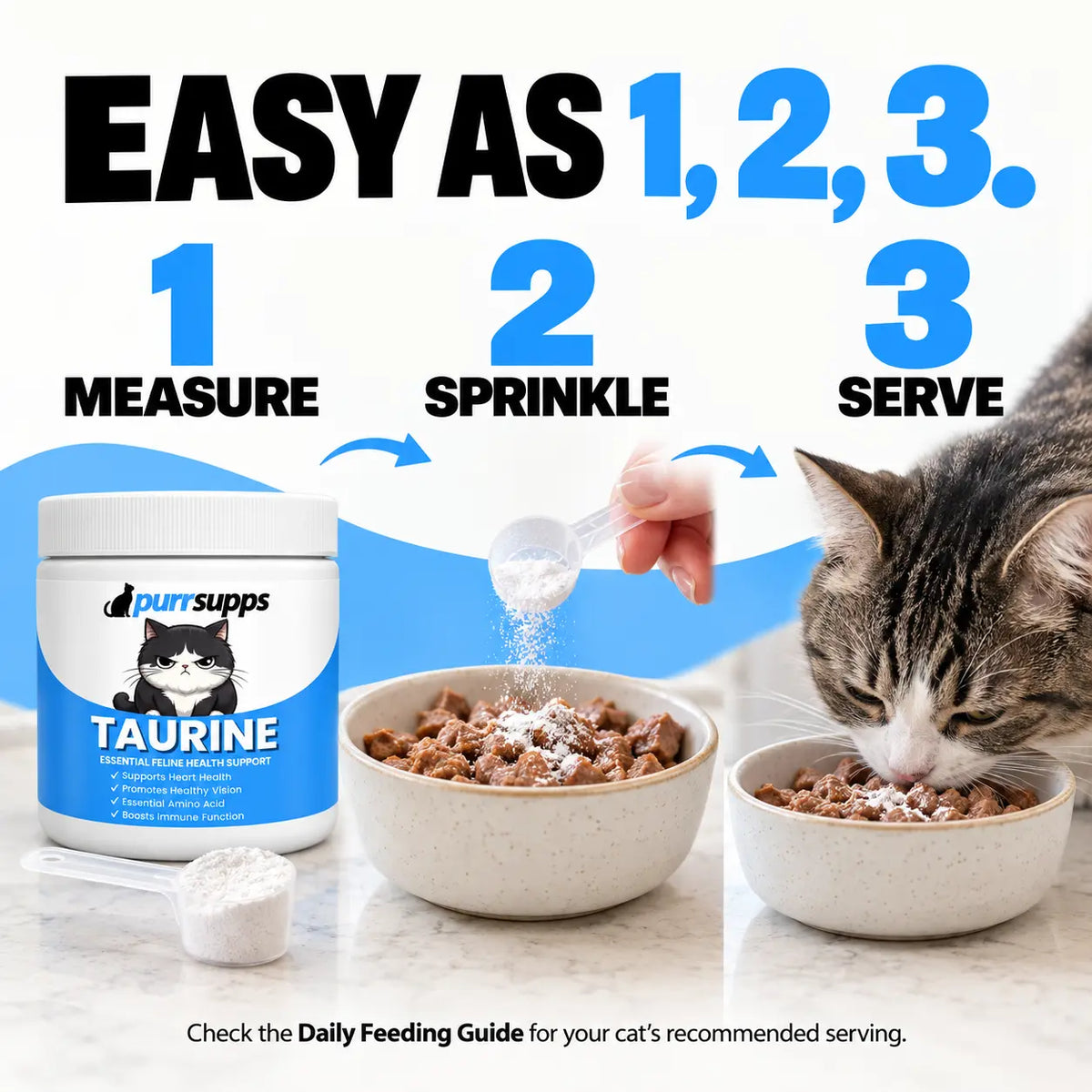 PurrSupps™ Taurine Supplement