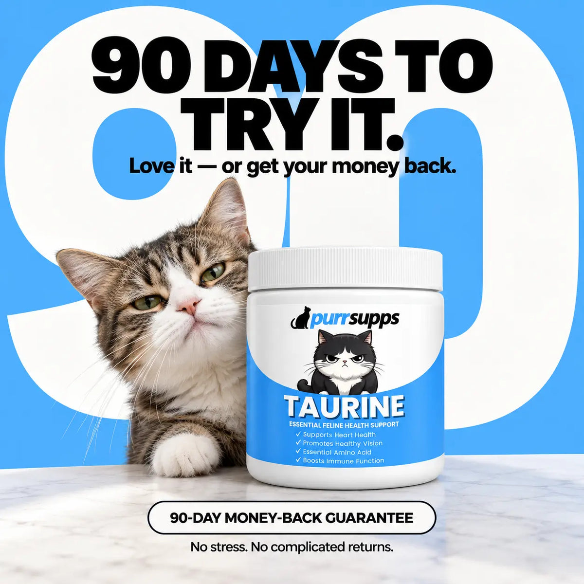 PurrSupps™ Taurine Supplement