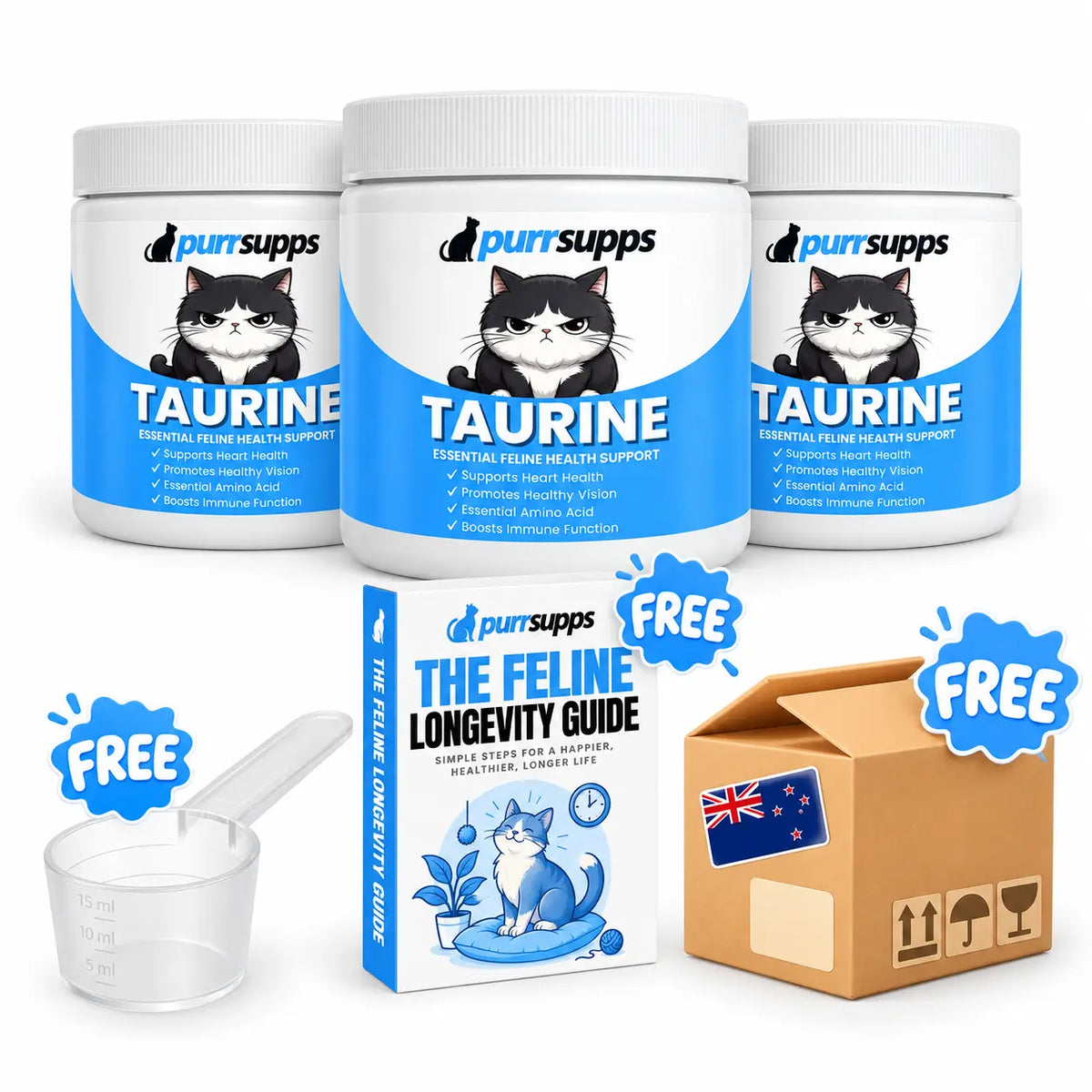 PurrSupps™ Taurine Supplement